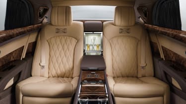 Bentley Mulsanne First Edition - rear seats