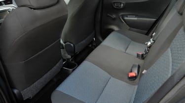 Toyota Yaris rear seats