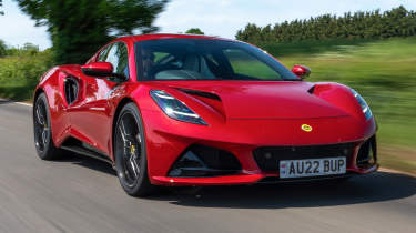 Lotus Emira - front tracking
