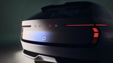 Skoda Vision O concept - rear badging