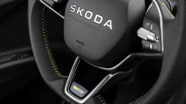Skoda Elroq vRS - steering wheel
