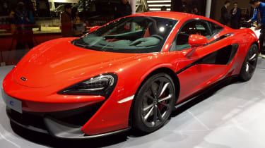 McLaren 540C in Shanghai - front