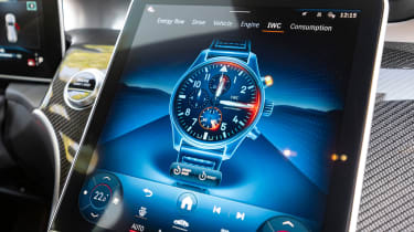 Mercedes–AMG GLC 63 S E Performance – infotainment screen