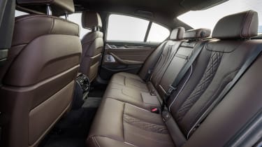 New BMW 5 Series - rear seats
