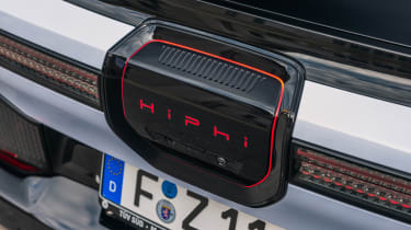 HiPhi X - front sensors