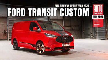 Ford Transit Custom - Mid-size Van of the Year