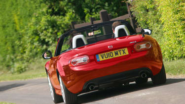 Used Car Awards 2016 - Mazda MX-5 rear tracking