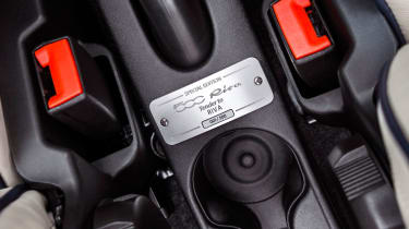 Fiat 500 Riva - plaque