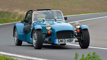 Caterham Seven 160 - front cornering