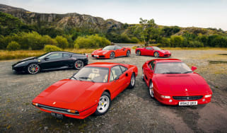 Top 5 greatest ever V8 Ferraris - header