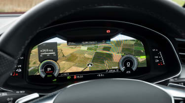Audi A6 Avant - dashboard screen