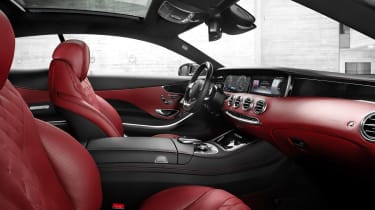 Mercedes S-Class Coupe - seats