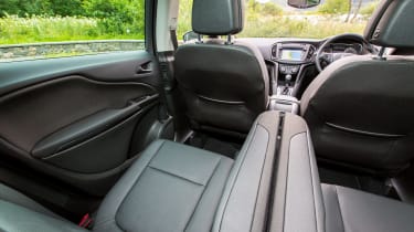 Vauxhall Zafira Tourer - rear seats