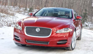 Jaguar XJ AWD front action