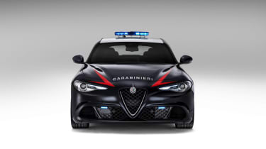Alfa Romeo Giulia - Police car front