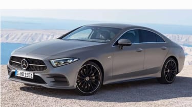 Mercedes CLS leaked pic front