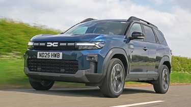 Dacia Bigster - front tracking 