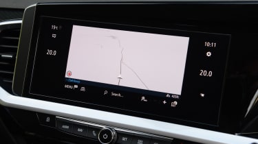 Vauxhall Grandland - touchscreen