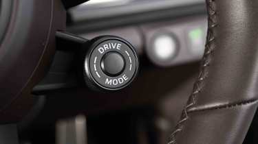 Porsche Panamera Turbo E-Hybrid drive mode selector