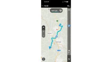 Best sat-nav apps 2025 - TomTom GO screenshot