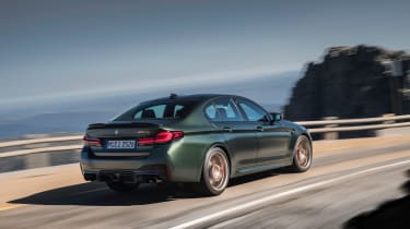 BMW M5 CS - rear tracking