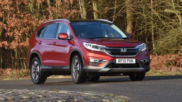 Honda CR-V long-termer - cornering front