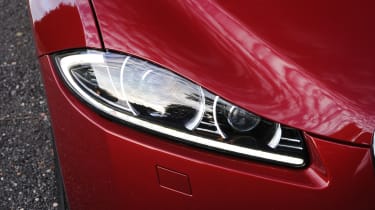 Jaguar XF headlight