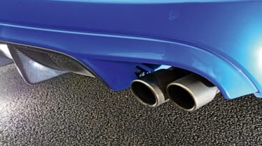 Jaguar XFR-S Sportbrake exhaust