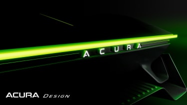 Electric Acura Vision - rear