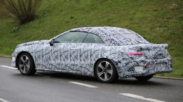 Mercedes E-Class Cabriolet 2017 spied 2