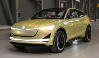 Skoda Vision E concept - front