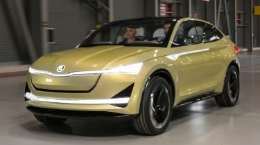 New Skoda Vision E concept review - pictures  Auto Express