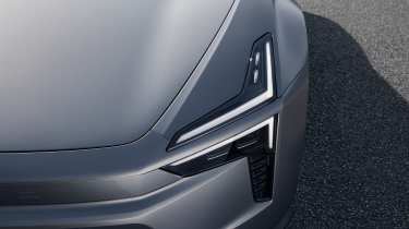 New Polestar 5 production car - lights