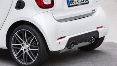 Smart ForTwo and ForFour Brabus diffuser
