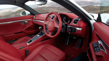 Porsche Cayman interior