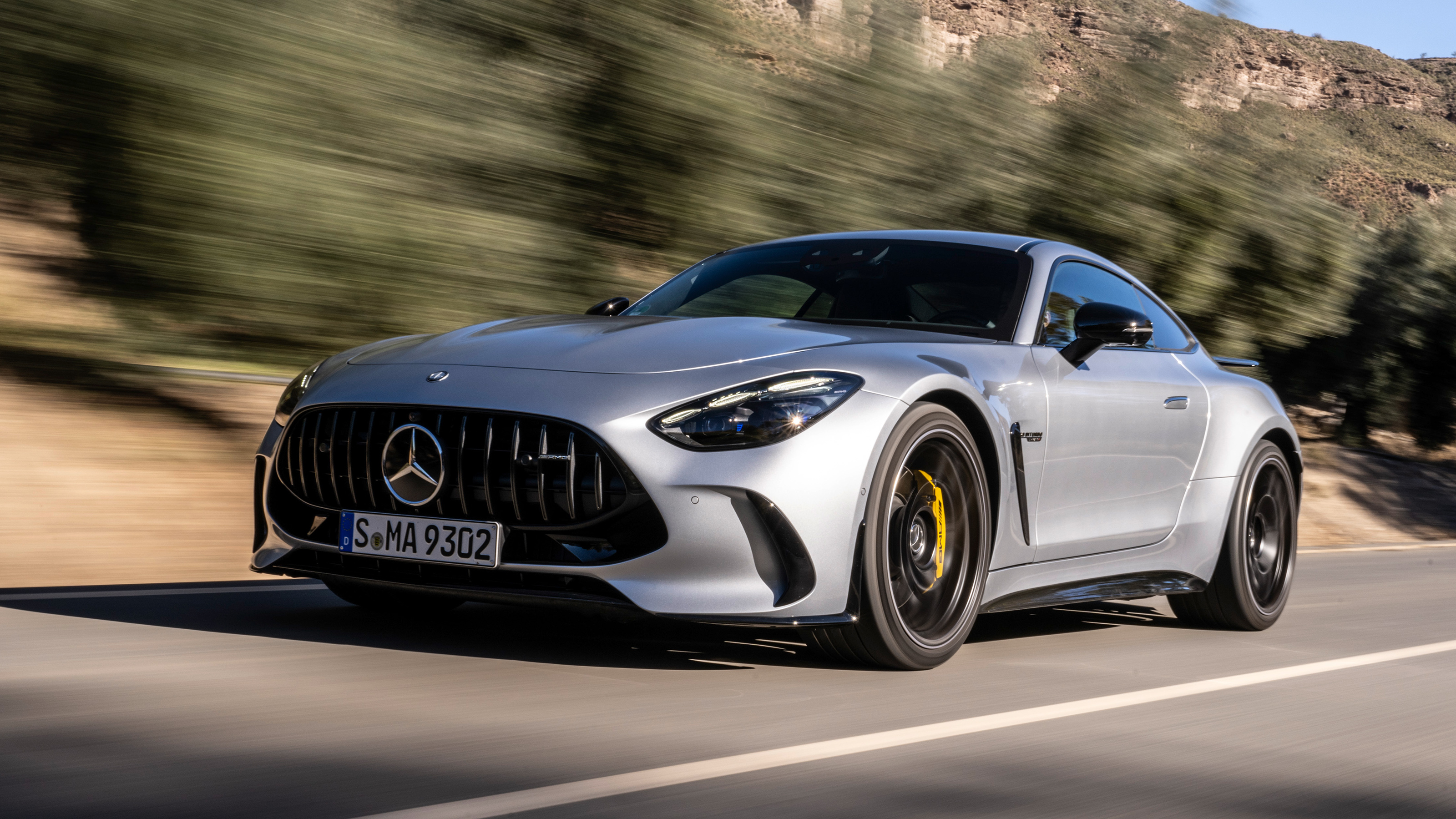 mercedes-AMG GT 4-door coupe blends functionality into race-car form