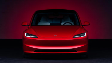 Tesla Model 3 facelift - full front