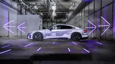 Audi RS e-tron GT Ice Race Edition - side static
