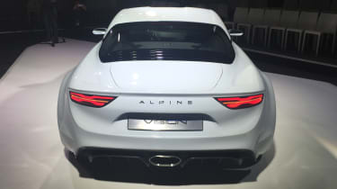 Renault Alpine Vision concept - show reveal rear