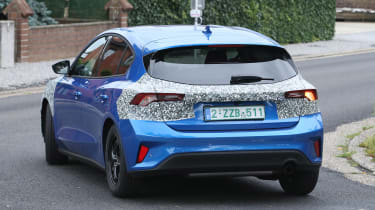 Ford Focus spy shot - rear driving