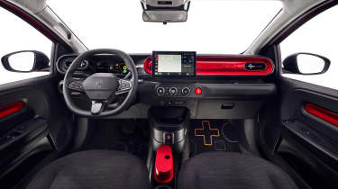 Renault Twingo - cabin red