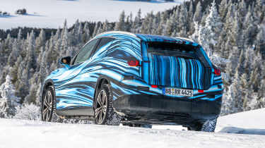 Mercedes GLC prototype - rear action