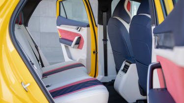 Aiways U6 - rear seats (side view)