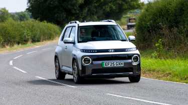 Hyundai Inster Cross - front cornering
