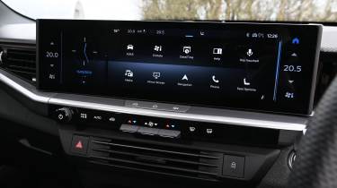 Vauxhall Grandland - infotainment screen