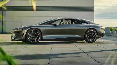 Audi Grandsphere concept - side static