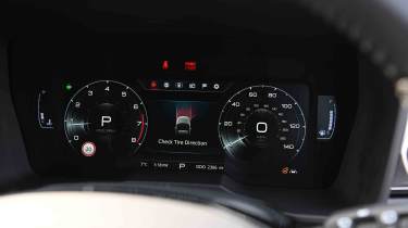 KGM Tivoli - digital instrument cluster