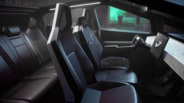Tesla Cybertruck  interior