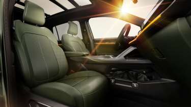 Jeep Wagoneer S Trailhawk concept front seats