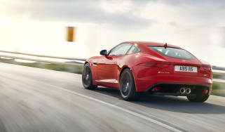 Jaguar F-Type Coupe rear tracking